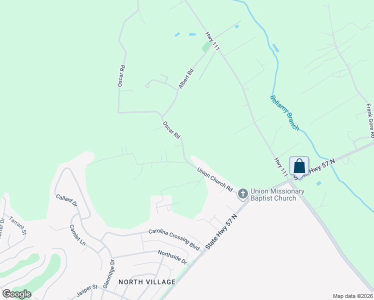 map of restaurants, bars, coffee shops, grocery stores, and more near 1128 Oscar Road in Little River