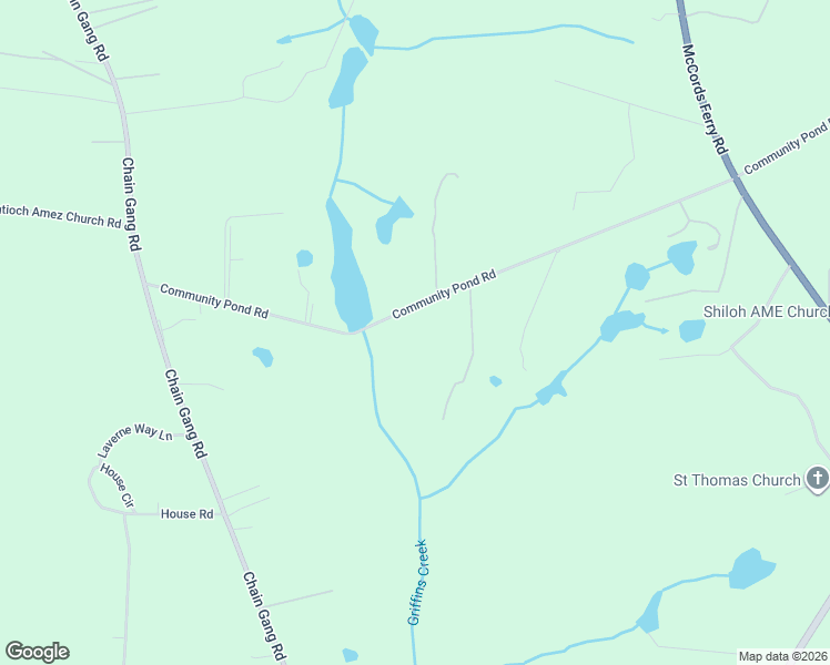 map of restaurants, bars, coffee shops, grocery stores, and more near 1234 Community Pond Road in Eastover