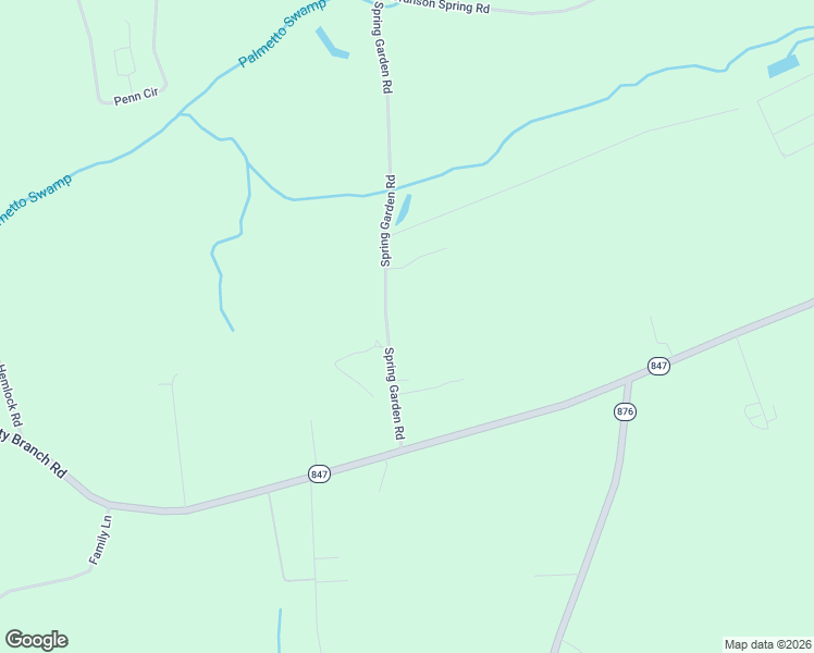 map of restaurants, bars, coffee shops, grocery stores, and more near 880 Spring Garden Road in Conway