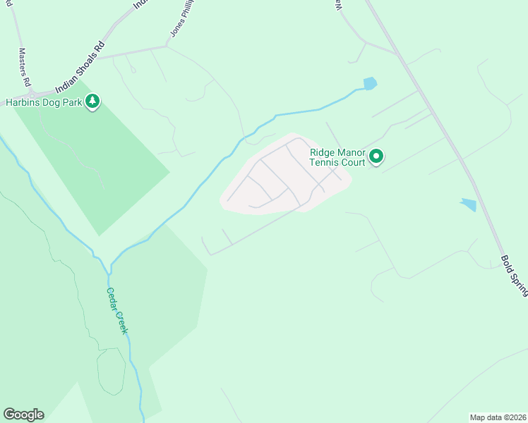 map of restaurants, bars, coffee shops, grocery stores, and more near 2853 Bridle Springs Court in Dacula