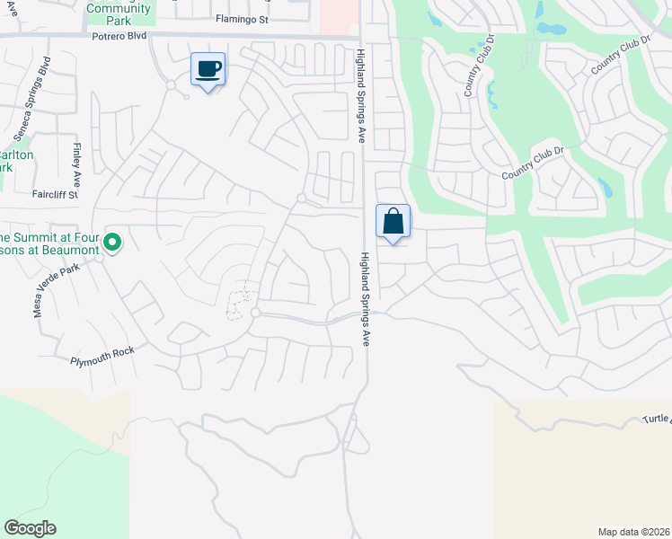 map of restaurants, bars, coffee shops, grocery stores, and more near 348 Scarlett Runner in Beaumont
