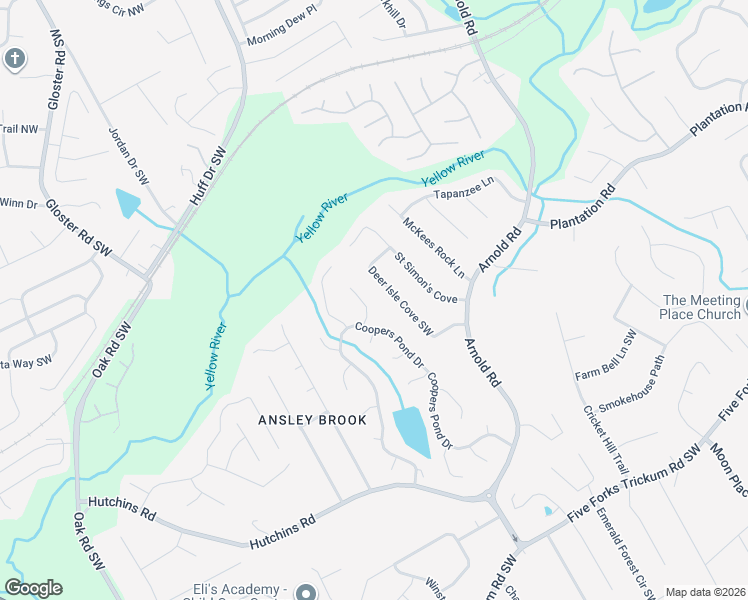 map of restaurants, bars, coffee shops, grocery stores, and more near 342 Woodvine Drive in Lawrenceville