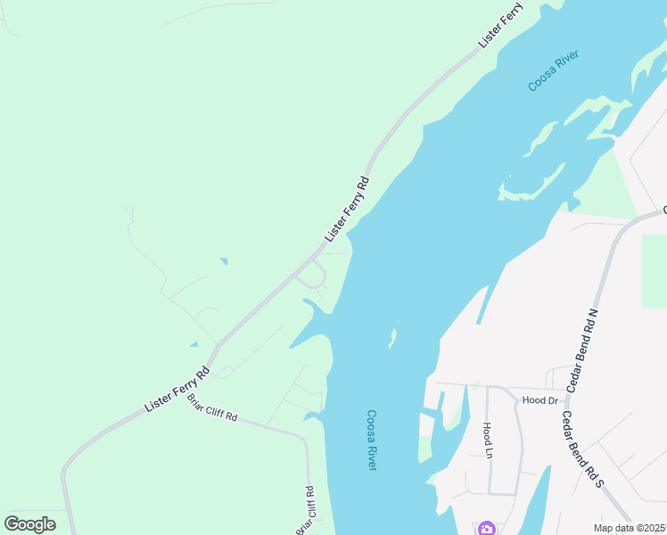 map of restaurants, bars, coffee shops, grocery stores, and more near 134 Horse Shoe Bend in Rainbow City