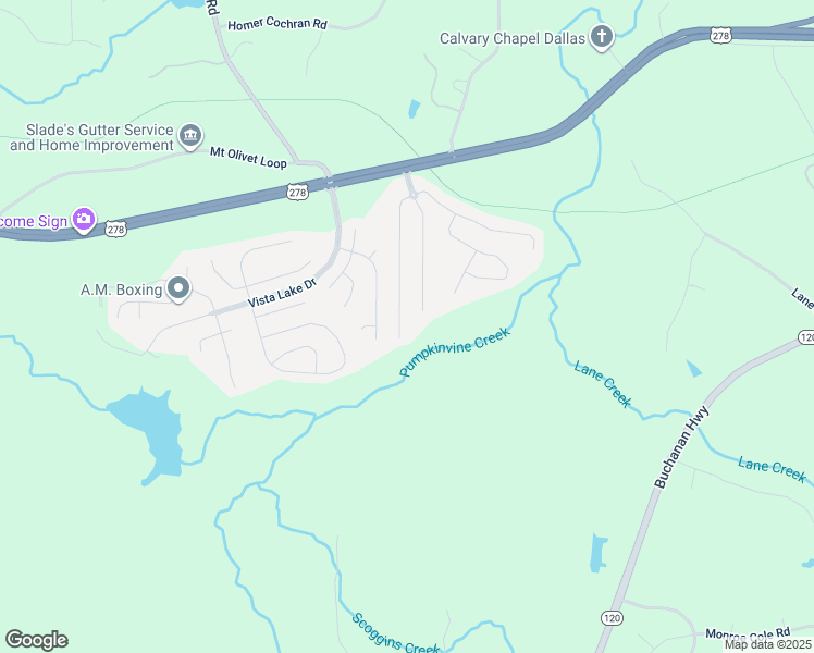 map of restaurants, bars, coffee shops, grocery stores, and more near 149 West Skyline View in Dallas