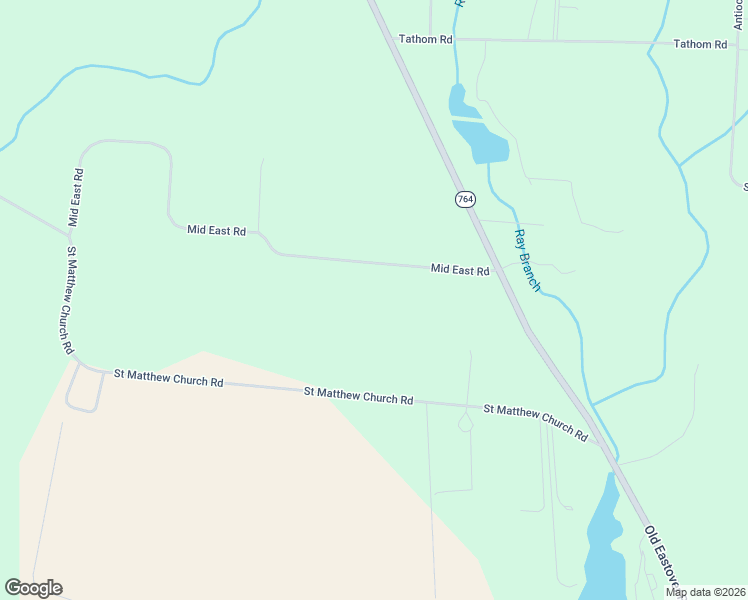 map of restaurants, bars, coffee shops, grocery stores, and more near 415-499 Mid East Road in Eastover