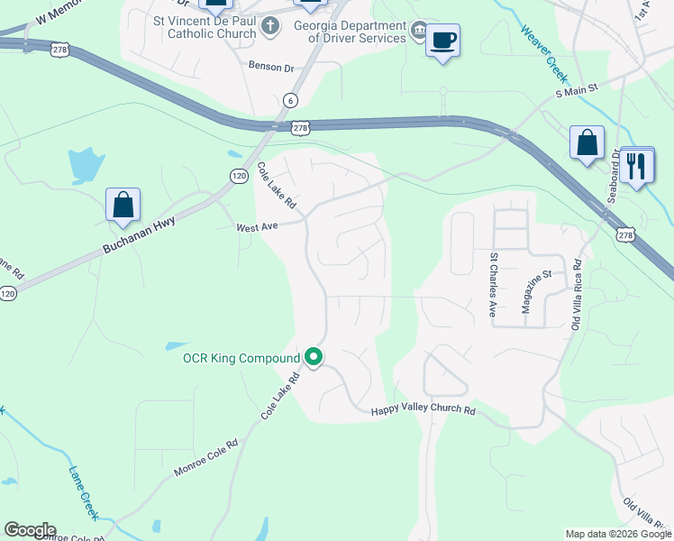 map of restaurants, bars, coffee shops, grocery stores, and more near 211 Comet Court in Dallas