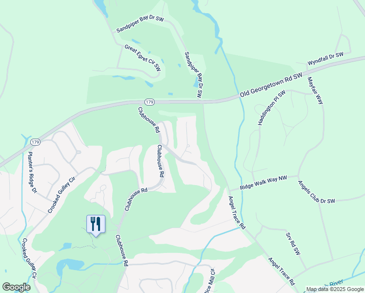 map of restaurants, bars, coffee shops, grocery stores, and more near 1191 Kingsmill Court in Sunset Beach