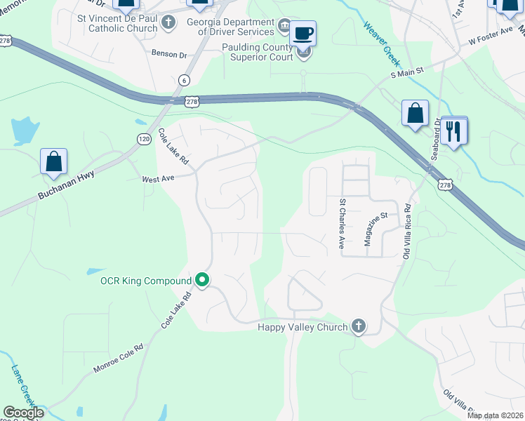 map of restaurants, bars, coffee shops, grocery stores, and more near 213 West Bridge Park in Dallas