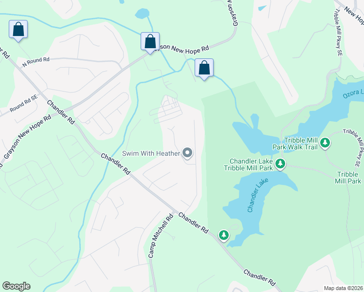 map of restaurants, bars, coffee shops, grocery stores, and more near 820 Harbor Bay Drive in Lawrenceville