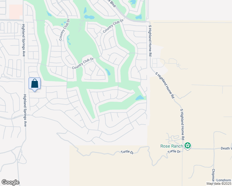 map of restaurants, bars, coffee shops, grocery stores, and more near 1521 Fairway Oaks Avenue in Banning