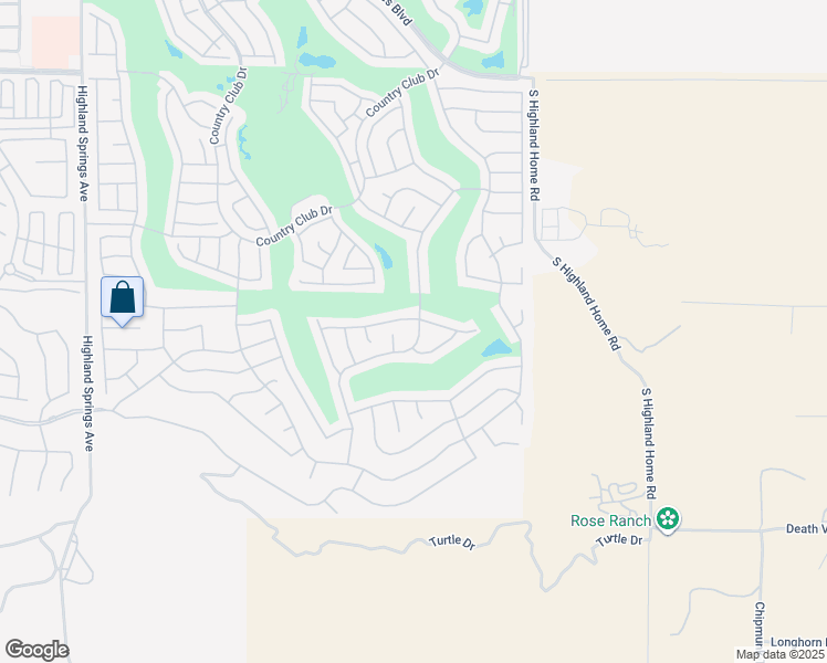 map of restaurants, bars, coffee shops, grocery stores, and more near 1521 Fairway Oaks Avenue in Banning