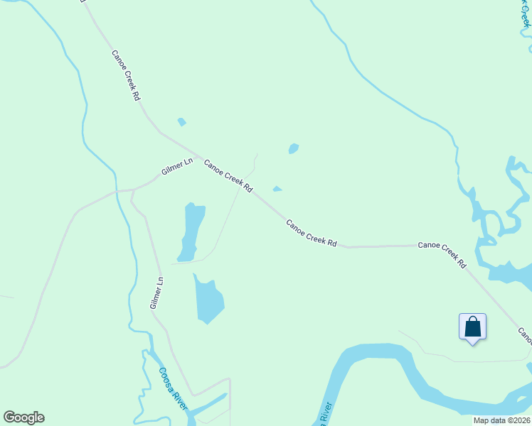 map of restaurants, bars, coffee shops, grocery stores, and more near 568 Canoe Creek Road in Rainbow City