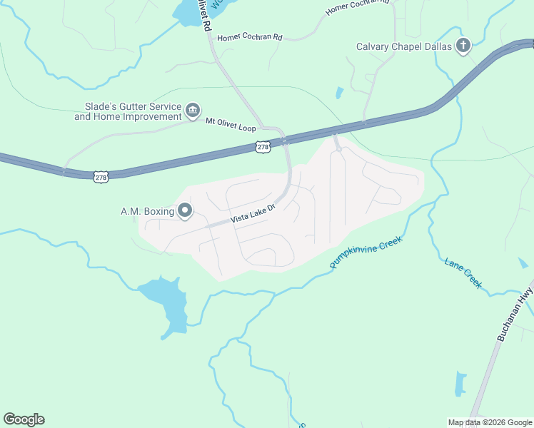 map of restaurants, bars, coffee shops, grocery stores, and more near 119 Fate Court in Dallas