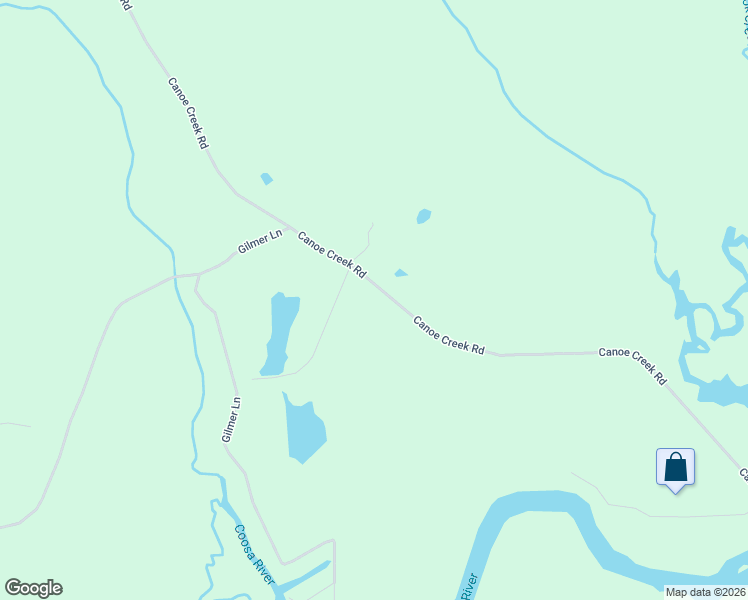 map of restaurants, bars, coffee shops, grocery stores, and more near 568 Canoe Creek Road in Rainbow City
