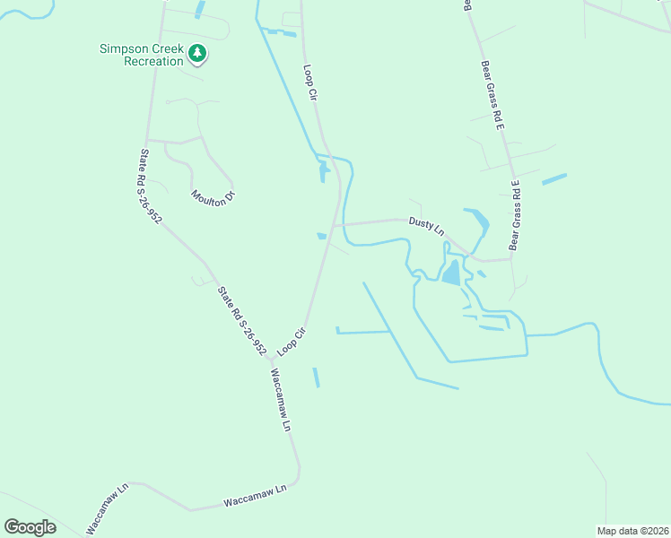 map of restaurants, bars, coffee shops, grocery stores, and more near Loop Circle in Longs