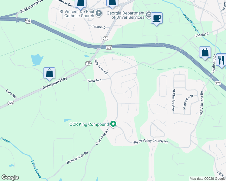 map of restaurants, bars, coffee shops, grocery stores, and more near 225 Comet Court in Dallas
