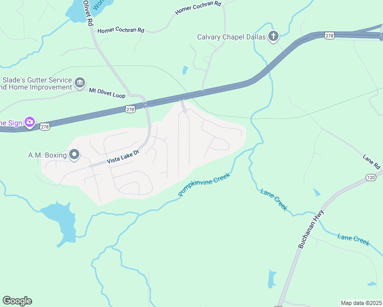 map of restaurants, bars, coffee shops, grocery stores, and more near 229 Overlook Drive in Dallas