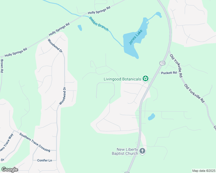 map of restaurants, bars, coffee shops, grocery stores, and more near 620 Presley Farm Parkway in Braswell