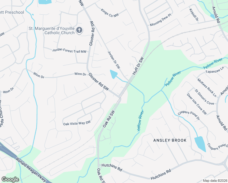 map of restaurants, bars, coffee shops, grocery stores, and more near 2748 Chamberlain Court in Lawrenceville