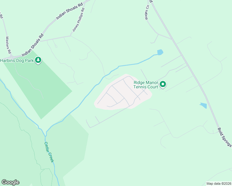 map of restaurants, bars, coffee shops, grocery stores, and more near 3320 Bridle Springs Lane in Dacula