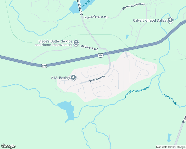 map of restaurants, bars, coffee shops, grocery stores, and more near 124 Omega Court in Dallas