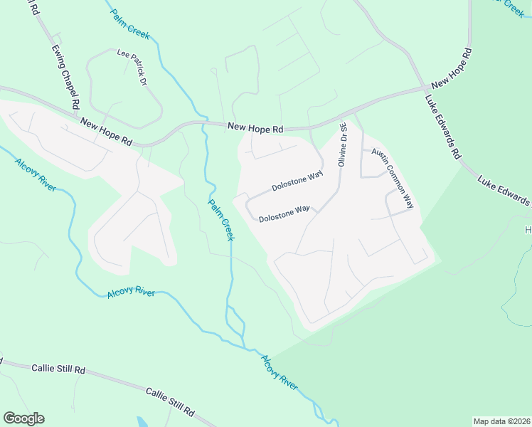 map of restaurants, bars, coffee shops, grocery stores, and more near 3136 Dolostone Way in Dacula