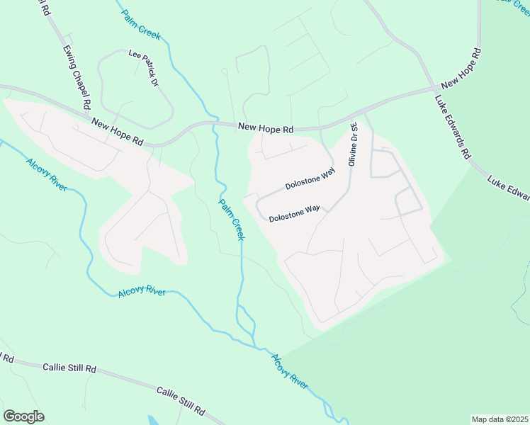 map of restaurants, bars, coffee shops, grocery stores, and more near 3097 Dolostone Way in Dacula