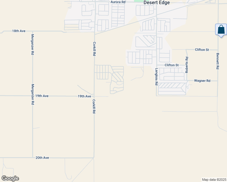 map of restaurants, bars, coffee shops, grocery stores, and more near 22nd Street in Riverside County
