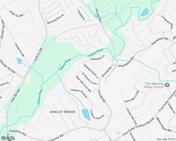 map of restaurants, bars, coffee shops, grocery stores, and more near 315 McKees Rock Lane in Lawrenceville