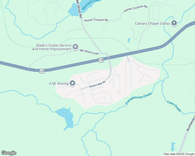 map of restaurants, bars, coffee shops, grocery stores, and more near 116 Omega Court in Dallas