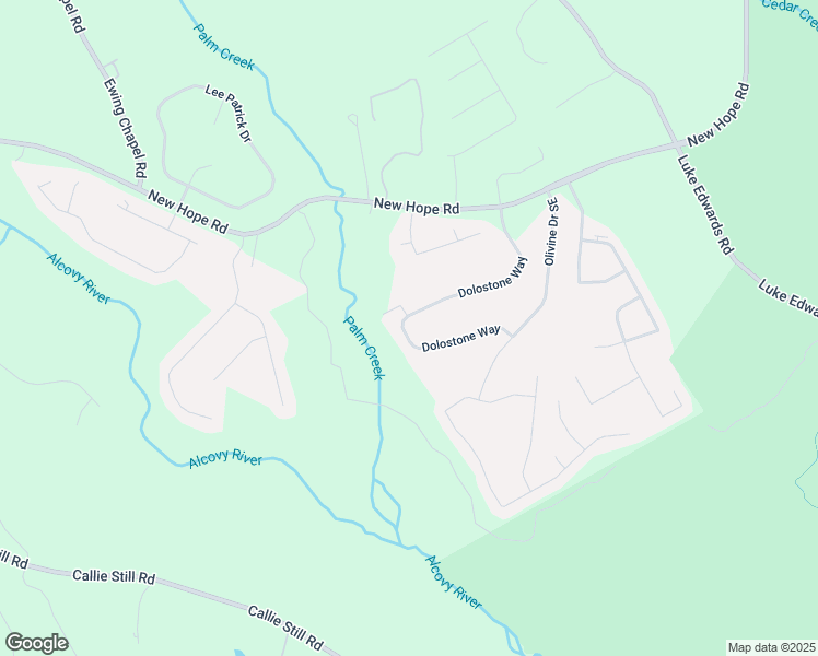 map of restaurants, bars, coffee shops, grocery stores, and more near 3066 Dolostone Way in Dacula