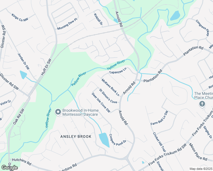 map of restaurants, bars, coffee shops, grocery stores, and more near 315 McKees Rock Lane in Lawrenceville