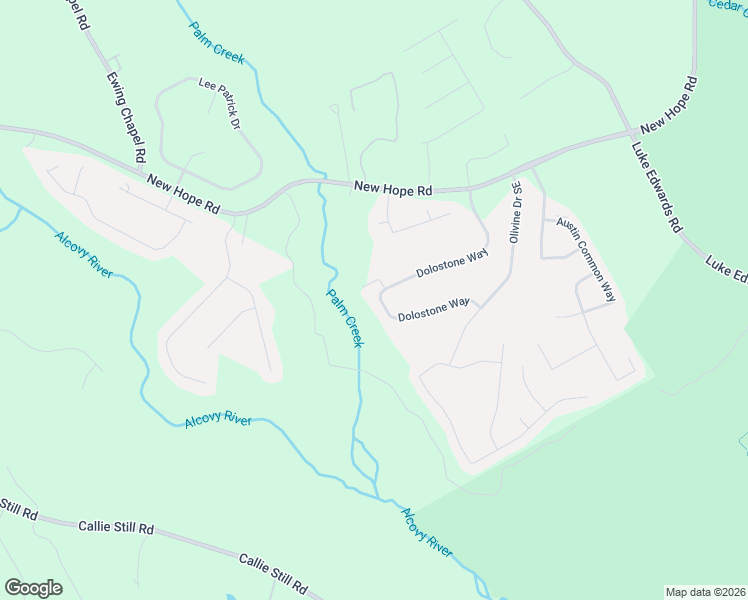 map of restaurants, bars, coffee shops, grocery stores, and more near 3057 Dolostone Way in Dacula