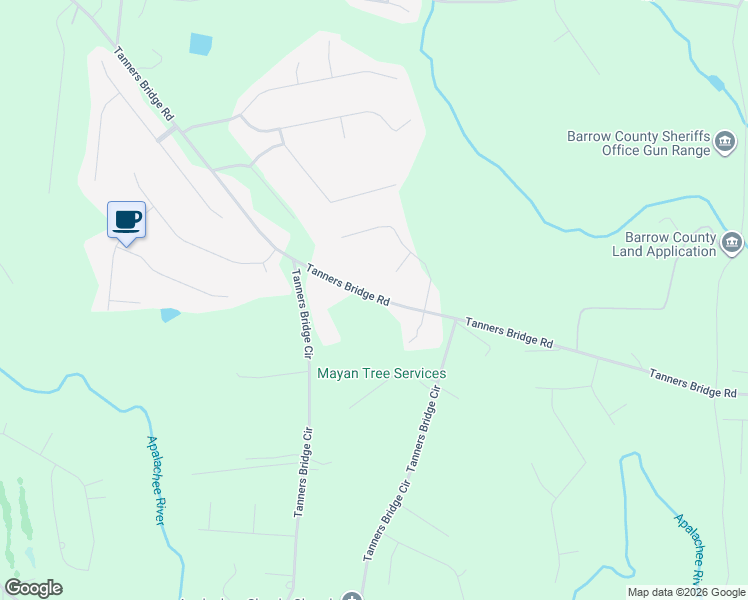 map of restaurants, bars, coffee shops, grocery stores, and more near 409 Tanners Bridge Road in Bethlehem