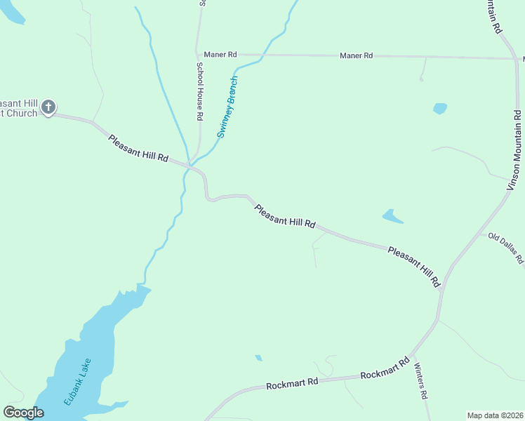 map of restaurants, bars, coffee shops, grocery stores, and more near 350 Pleasant Hill Road in Rockmart