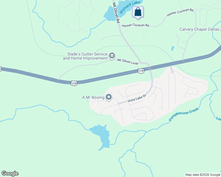 map of restaurants, bars, coffee shops, grocery stores, and more near 106 Mirage Court in Dallas
