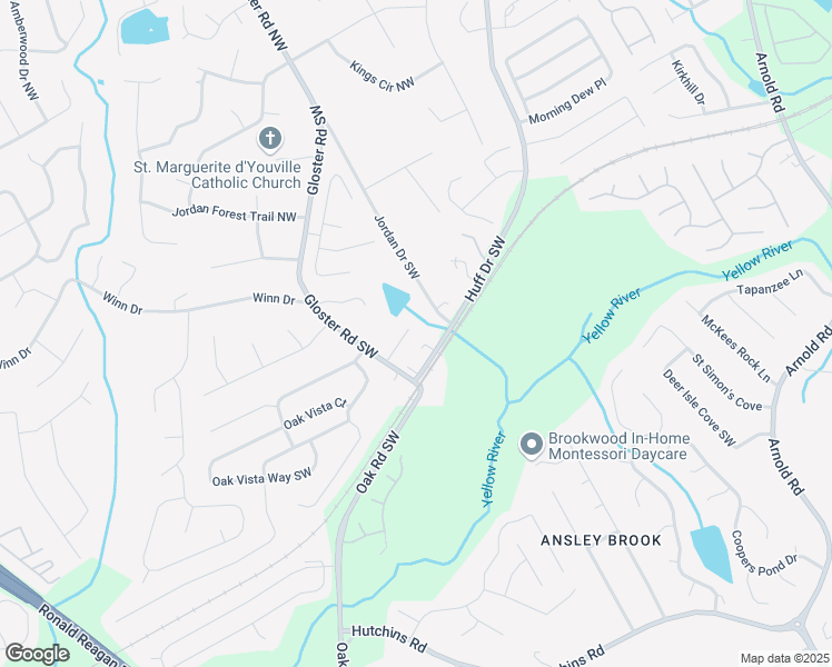 map of restaurants, bars, coffee shops, grocery stores, and more near 2658 Chamberlain Court in Lawrenceville