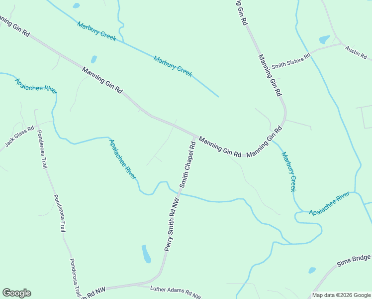 map of restaurants, bars, coffee shops, grocery stores, and more near 1015 Smith Chapel Road in Monroe