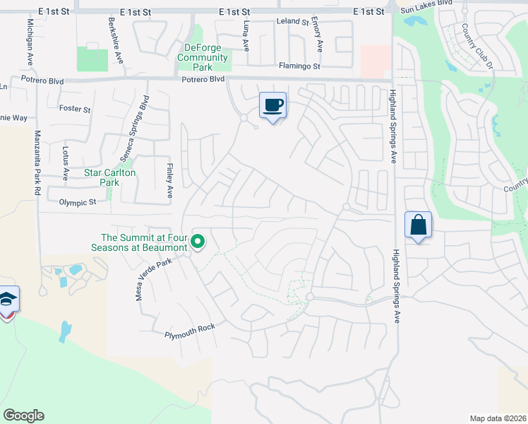 map of restaurants, bars, coffee shops, grocery stores, and more near 1549 Big Bend in Beaumont