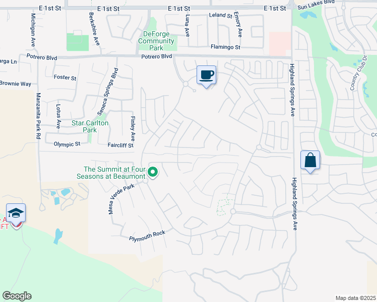 map of restaurants, bars, coffee shops, grocery stores, and more near 1533 Big Bend in Beaumont