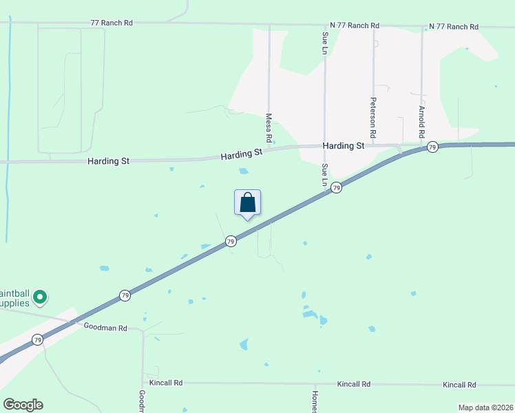 map of restaurants, bars, coffee shops, grocery stores, and more near 1940 Texas 79 in Wichita Falls