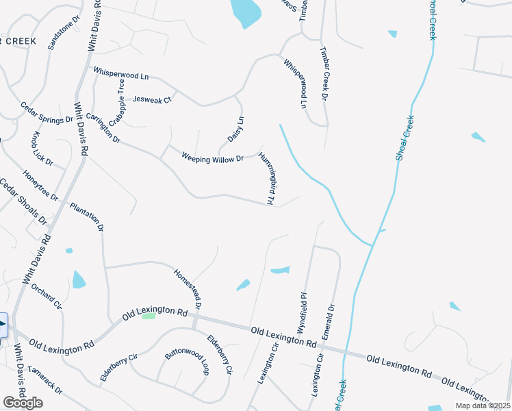 map of restaurants, bars, coffee shops, grocery stores, and more near 321 Carrington Drive in Athens
