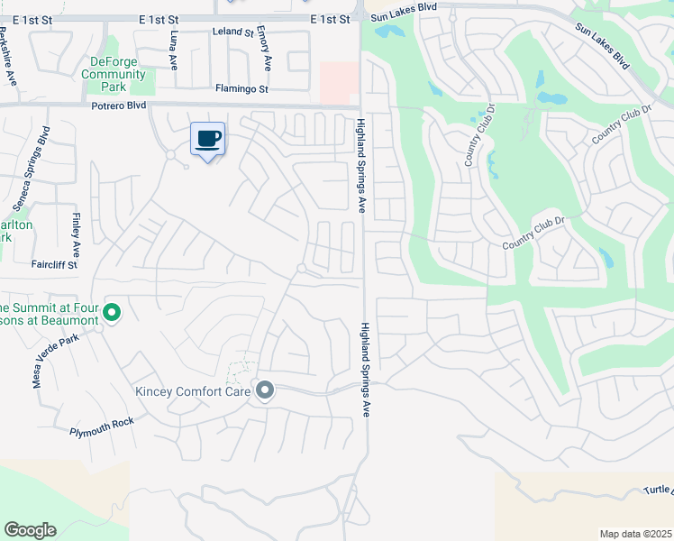 map of restaurants, bars, coffee shops, grocery stores, and more near in Beaumont