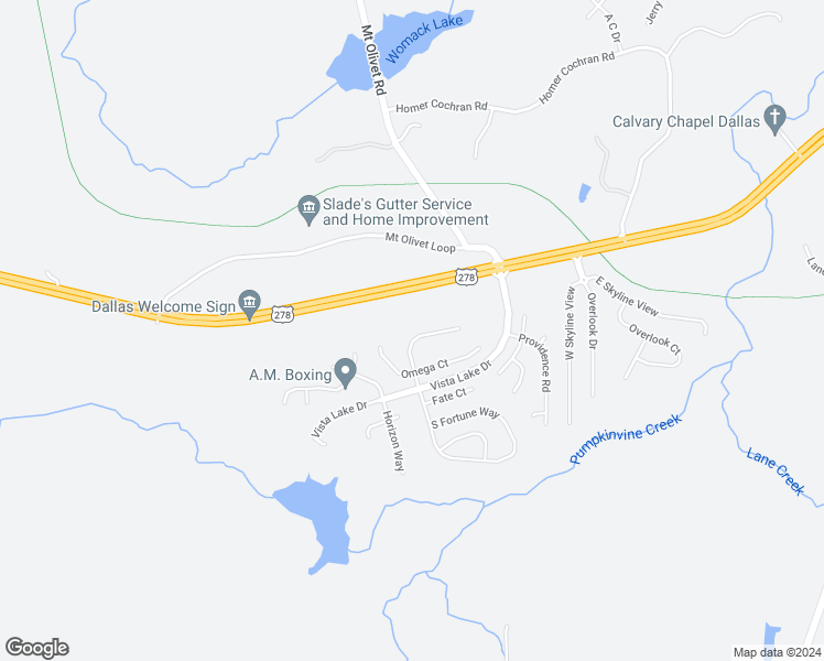map of restaurants, bars, coffee shops, grocery stores, and more near 215 North Fortune Way in Dallas