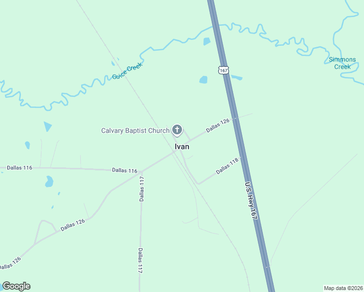 map of restaurants, bars, coffee shops, grocery stores, and more near in Ivan