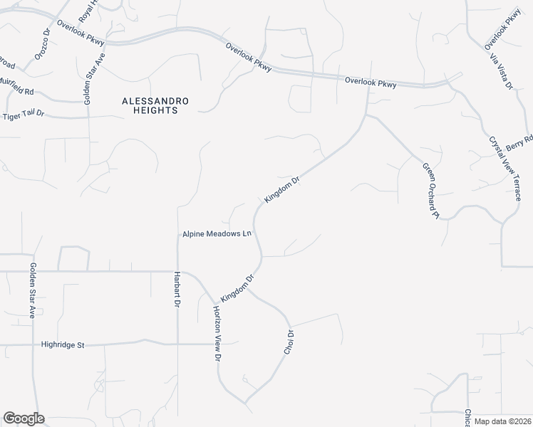 map of restaurants, bars, coffee shops, grocery stores, and more near 7765 Kingdom Drive in Riverside