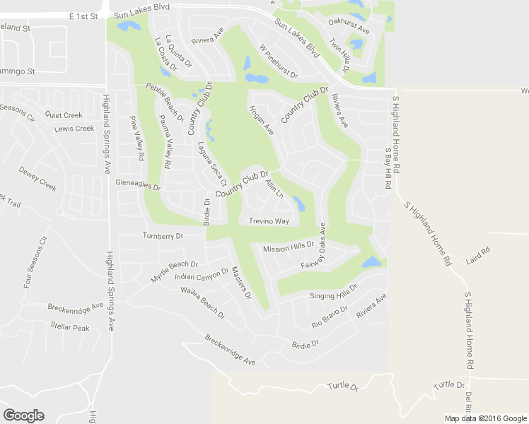 map of restaurants, bars, coffee shops, grocery stores, and more near 1532 Archer Avenue in Banning