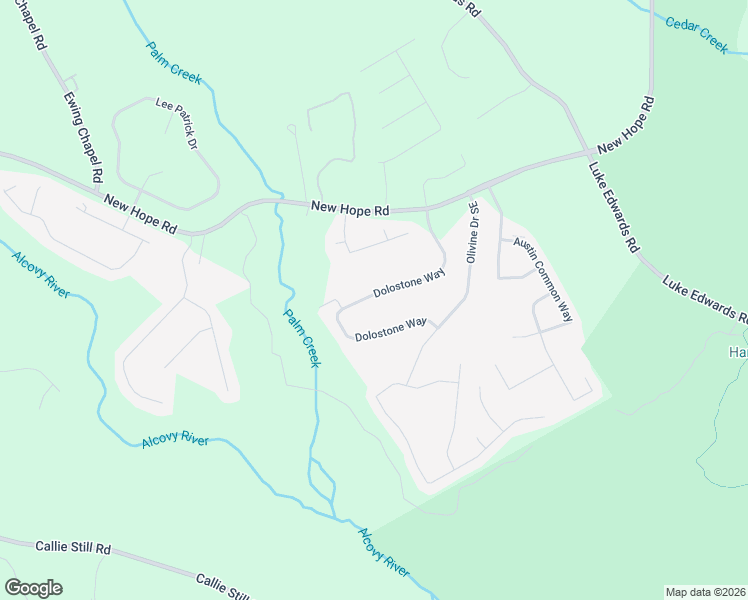map of restaurants, bars, coffee shops, grocery stores, and more near 2946 Dolostone Way in Dacula