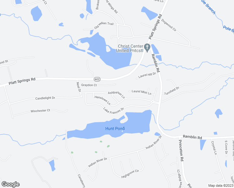 map of restaurants, bars, coffee shops, grocery stores, and more near 327 Ashburton Lane in West Columbia