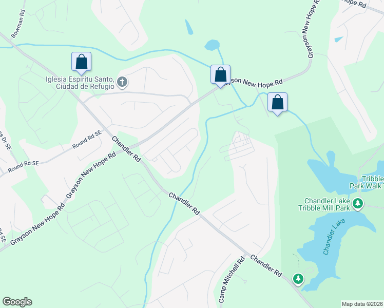 map of restaurants, bars, coffee shops, grocery stores, and more near 1935 Sweet Flag Road in Lawrenceville